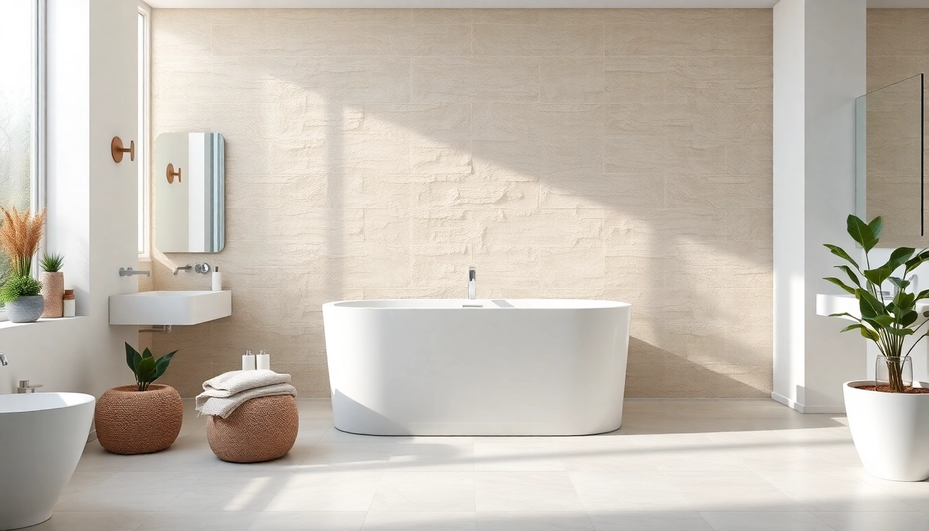 Genießen Sie die hochmoderne sonni Duschkabine in einem eleganten Badezimmer mit stilvollen Accessoires.