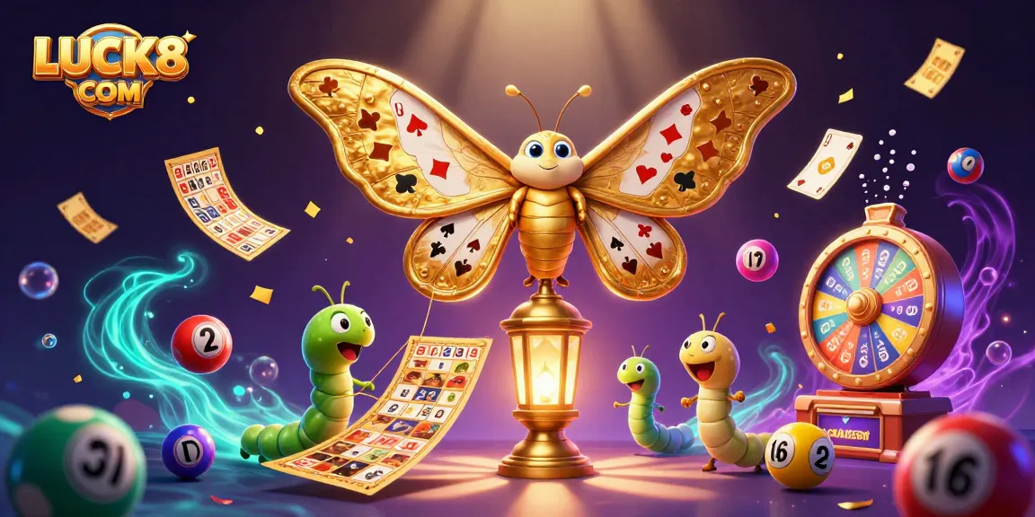Experience engaging casino excitement with LUCK8 COM in a vibrant 3D universe filled with lottery balls.