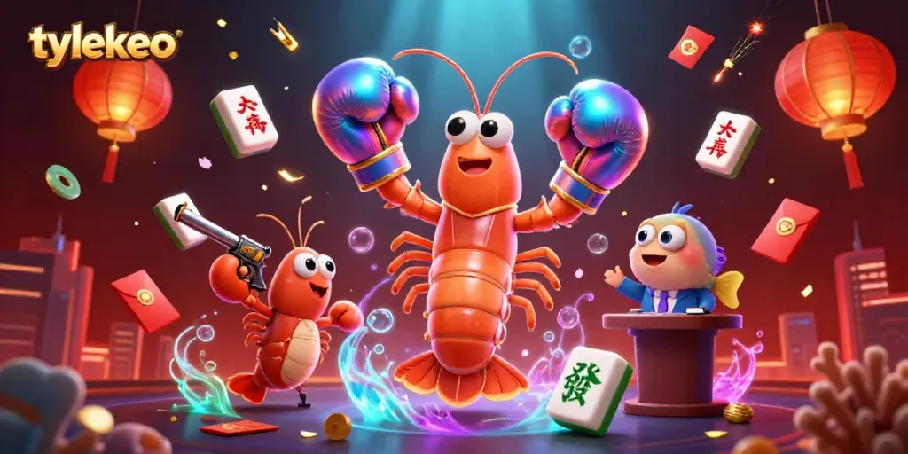 Capture winning strategies with tylekeo, showcasing dynamic underwater casino action featuring vibrant sea creatures.