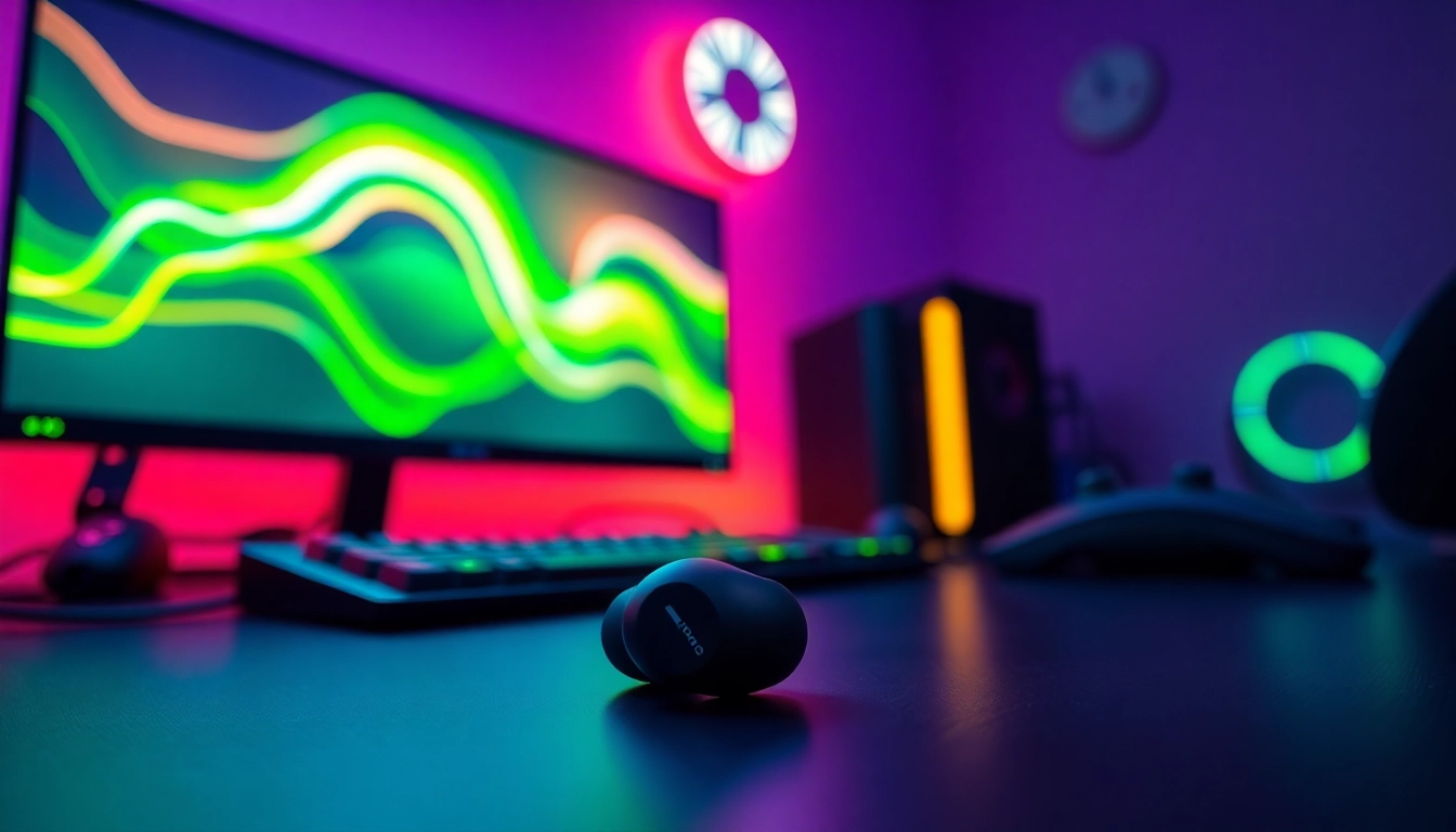 Experience the clarity of PRO60 Gaming Earbuds designed for immersive gaming bliss.