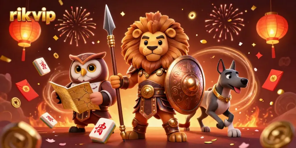 Experience thrilling gaming with rik vip featuring vibrant characters and rich casino elements.