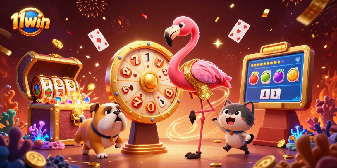 Spin the golden prize wheel with 11win for exciting rewards in a lively casino atmosphere.