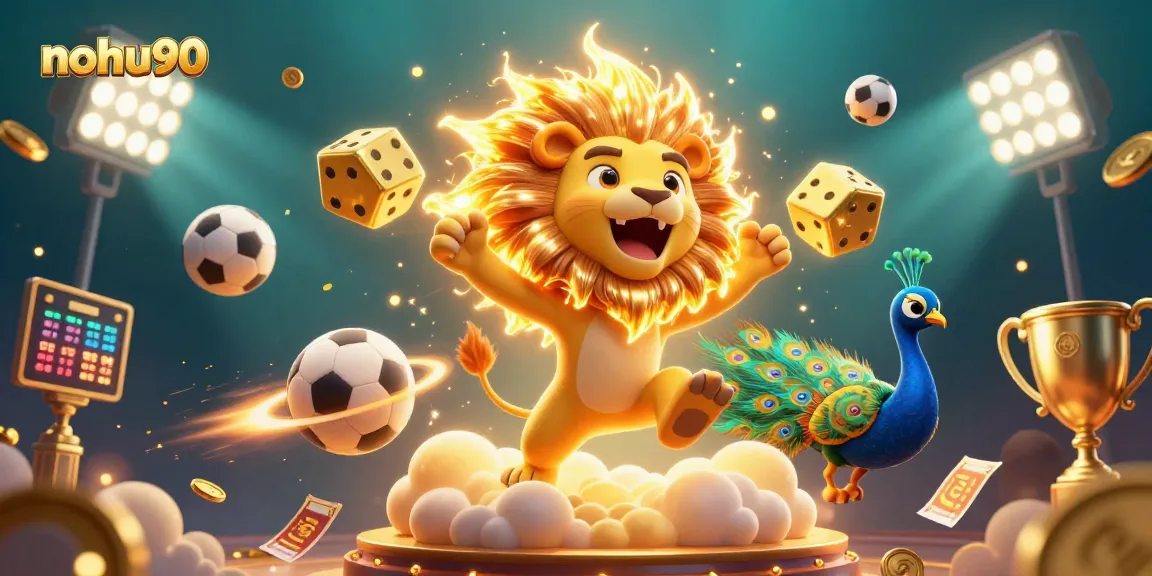 Experience thrilling gaming action on nohu90 with dynamic casino elements and vibrant characters.
