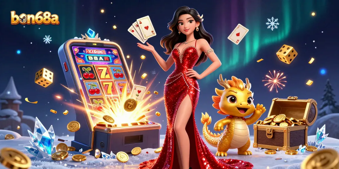 Experience the thrill of winning at bon68a with a dazzling casino scene rich in gaming excitement.