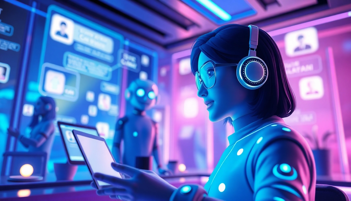Engaging AI chat interaction capturing crush on ai's innovative character communication.