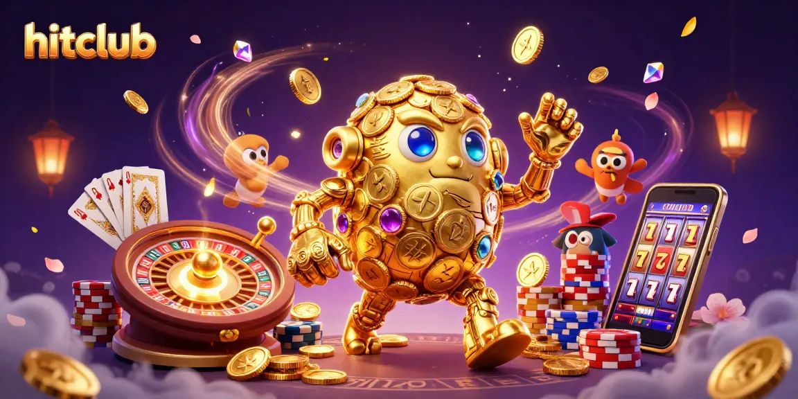 Experience high-stakes gaming excitement at hitclub with dynamic 3D illustrations featuring enchanting casino characters and elements.